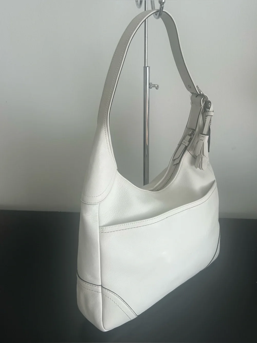 Coach Legacy White Leather Hobo Shoulder Bag F10280 NWT Vintage Rare